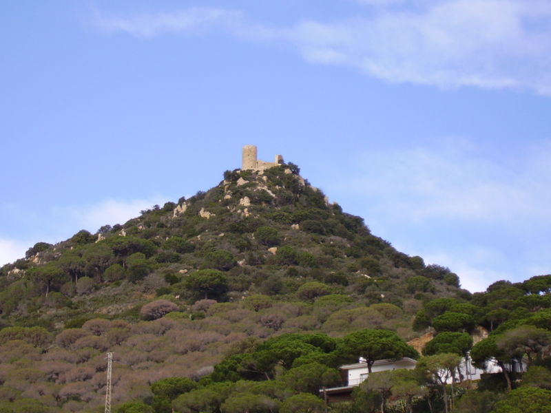 Castillo de Burriac en Argentona y Cabrera de Mar