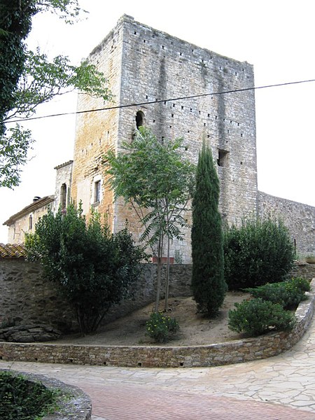 Castillo de Esclanyà en Bagur
