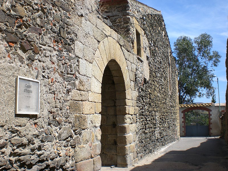 Castillo de Espolla en Espolla