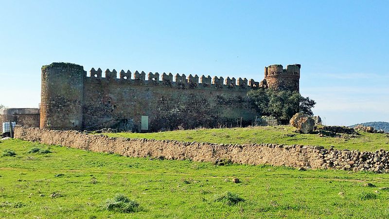 Castillo de Los Arcos en Badajoz