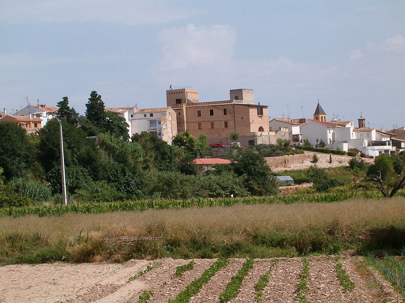 Castillo de Novallas en Zaragoza