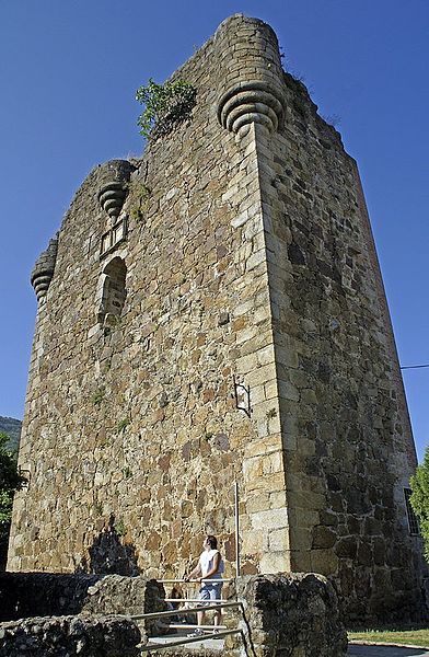 Castillo de Valverde de la Vera en Valverde de la Vera