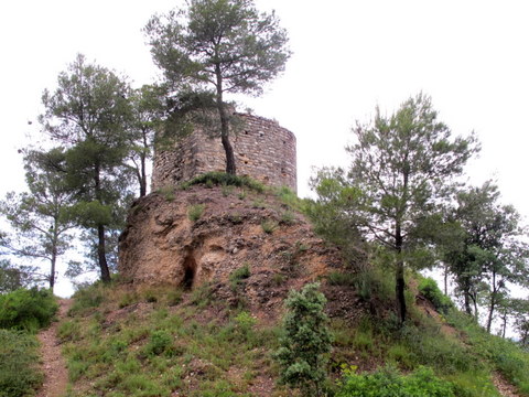 Castillo de Ventosa en Cataluña.