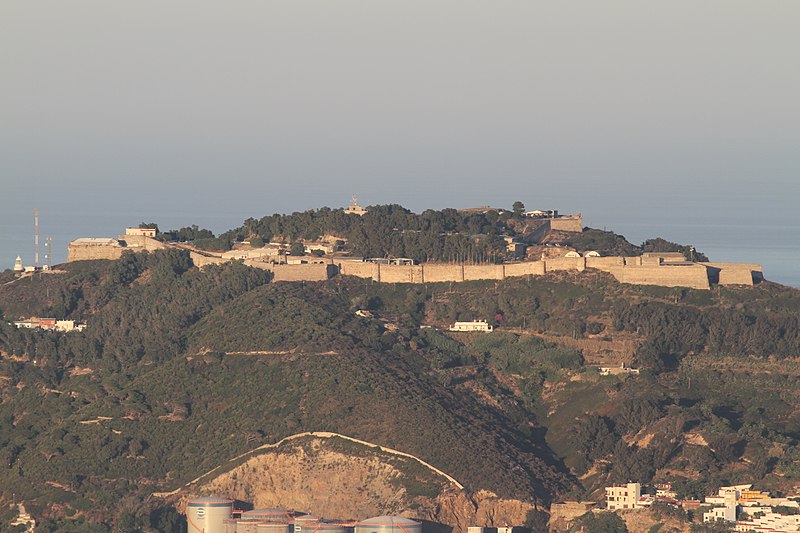 Fortaleza del Monte Hacho en Ceuta
