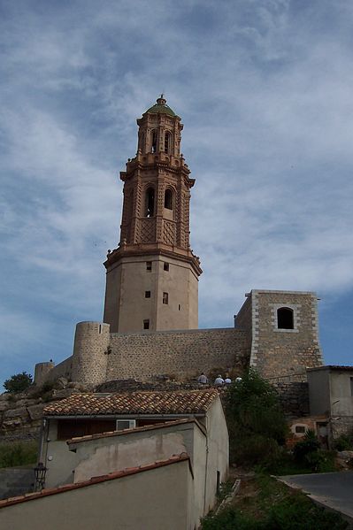 Fortín de la torre Mudéjar en Jérica