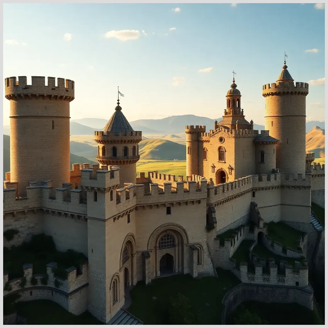 7 características arquitectónicas de castillos españoles