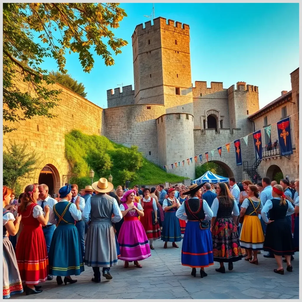 Actividades culturales en castillos de Cantabria