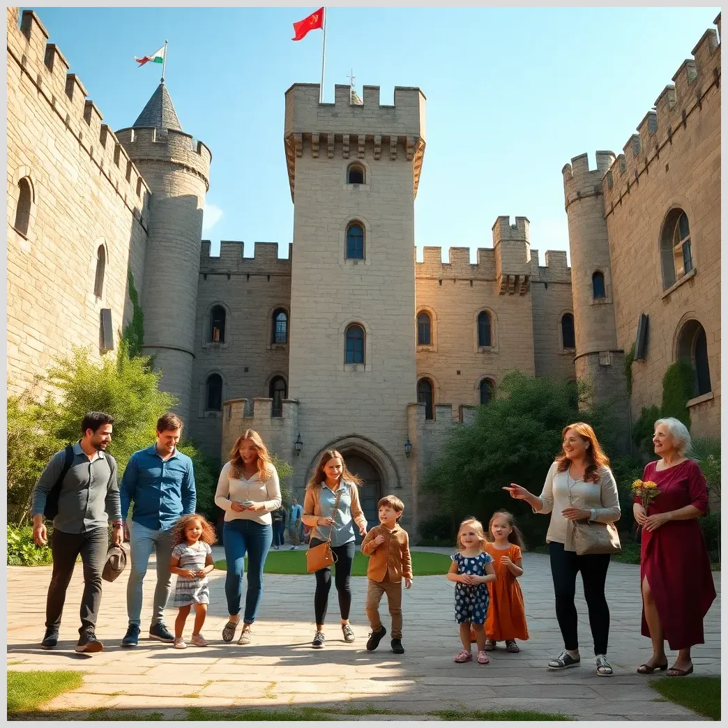 Actividades familiares en castillos históricos