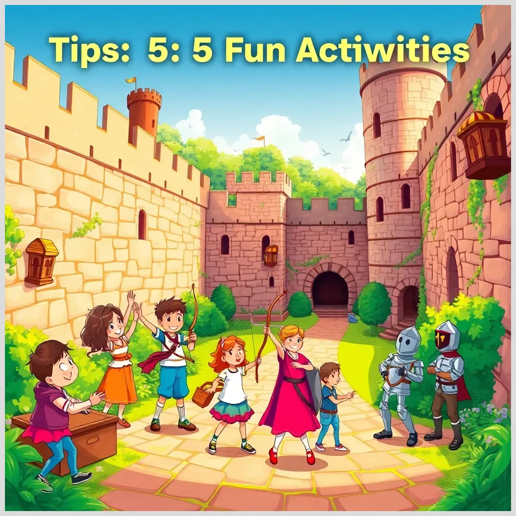 Consejos: 5 actividades divertidas en castillos