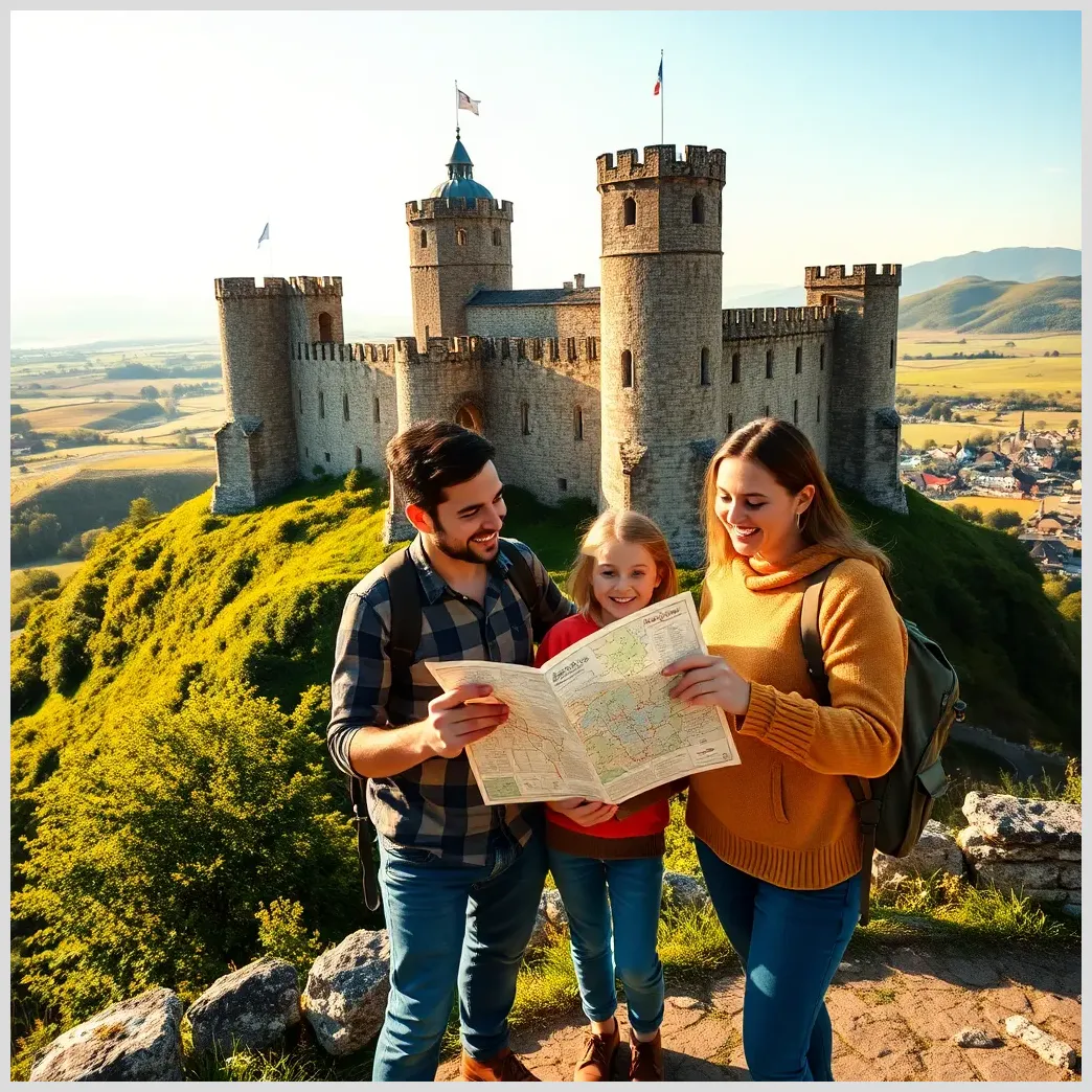 Consejos para planificar visitas familiares a castillos
