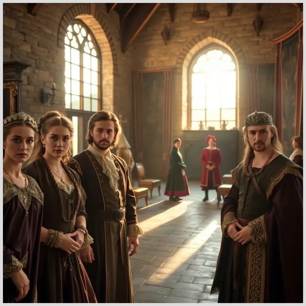 Personajes históricos en castillos famosos