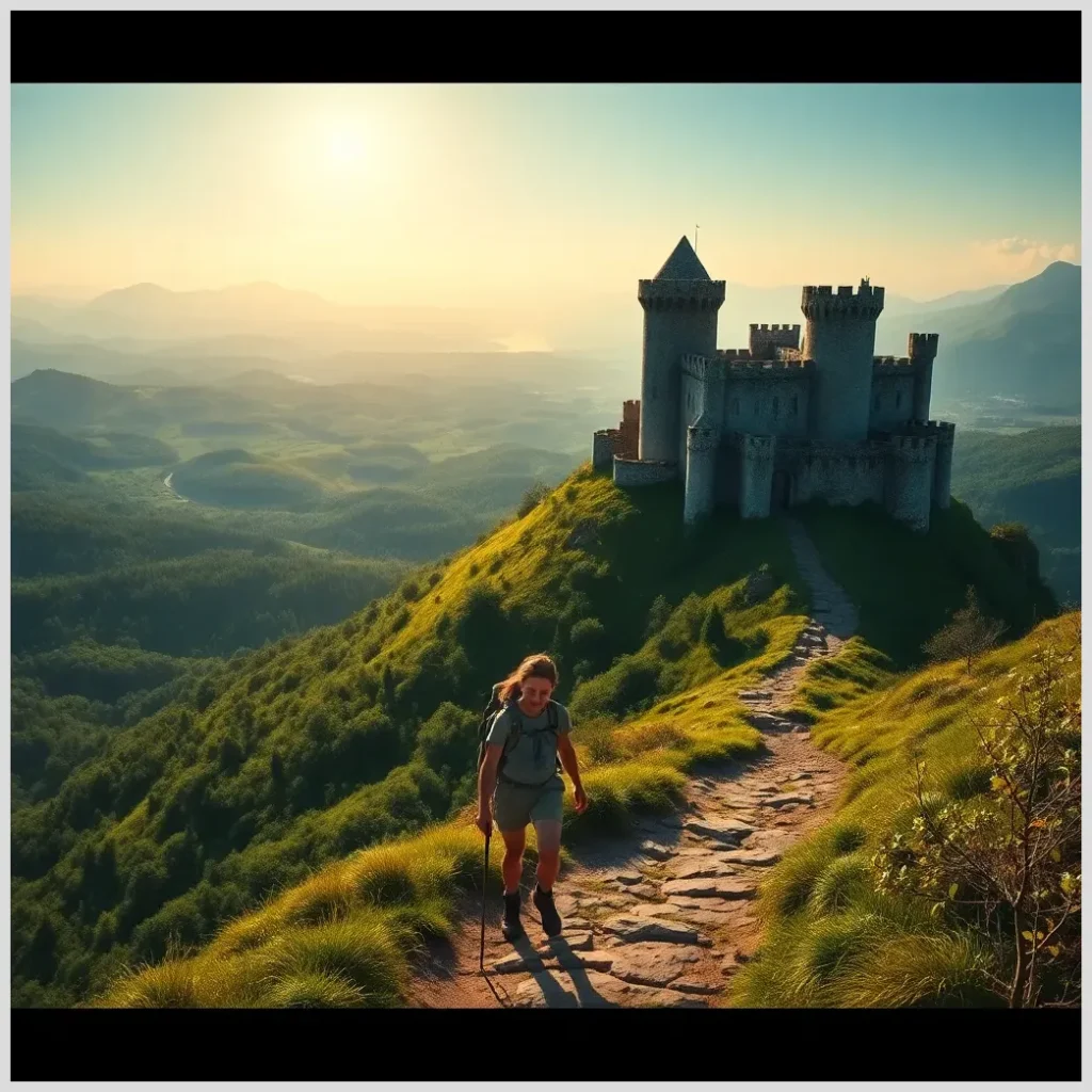 Rutas de senderismo alrededor de castillos
